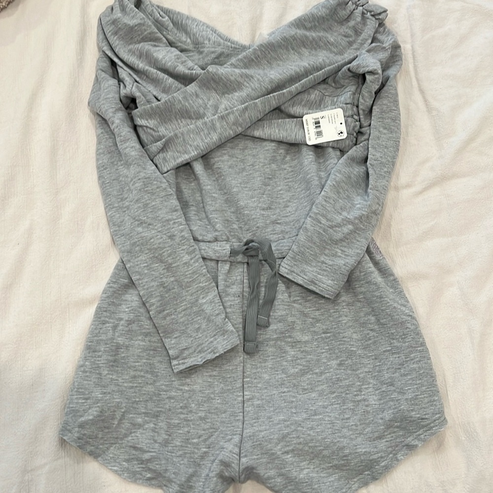 Free people shorts jumpsuit